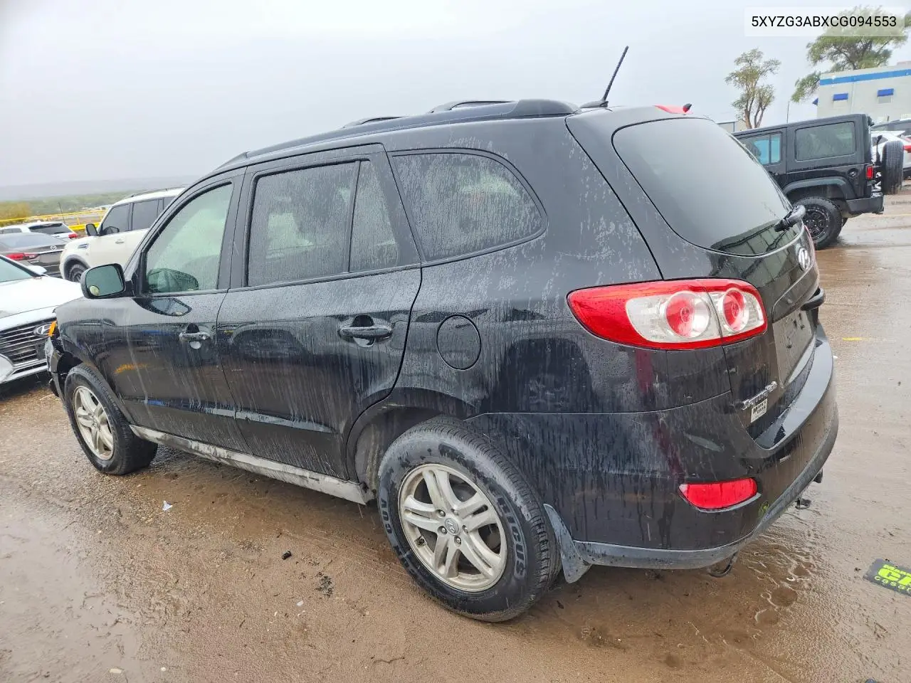 2012 HYUNDAI SANTA FE VIN 5XYZG3ABXCG094553 — фото 2