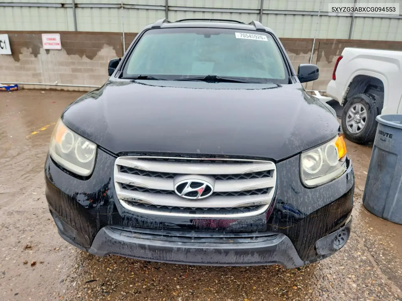 2012 HYUNDAI SANTA FE VIN 5XYZG3ABXCG094553 — фото 5