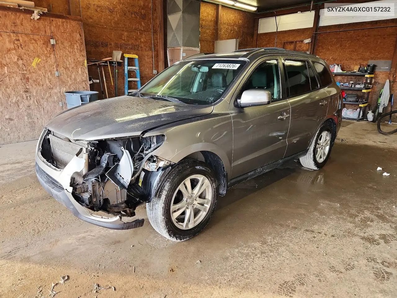 HYUNDAI SANTA FE 2012, VIN 5XYZK4AGXCG157232