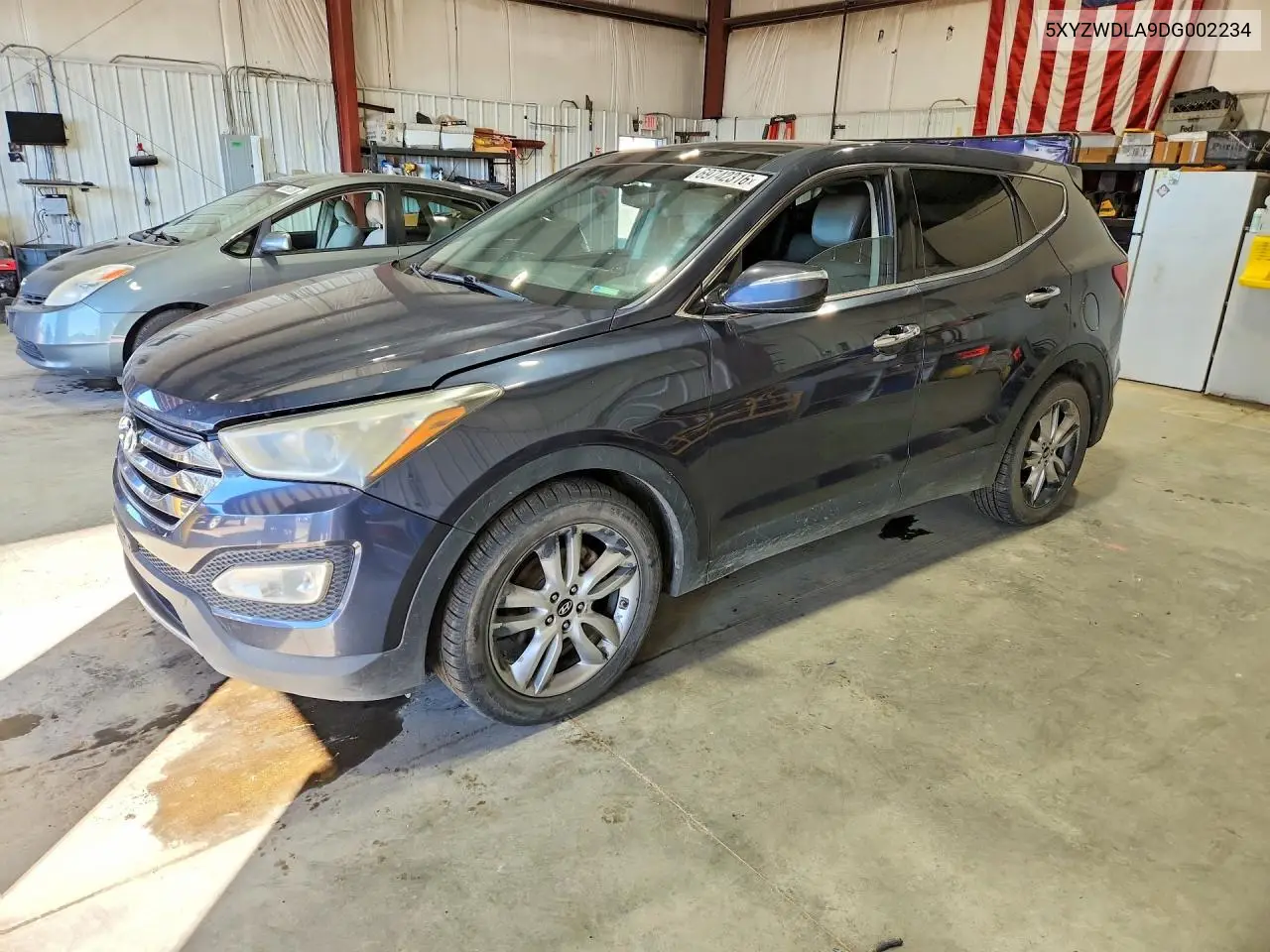 HYUNDAI SANTA FE 2013, VIN 5XYZWDLA9DG002234