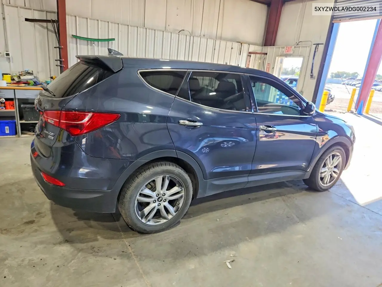 2013 HYUNDAI SANTA FE VIN 5XYZWDLA9DG002234 — фото 3