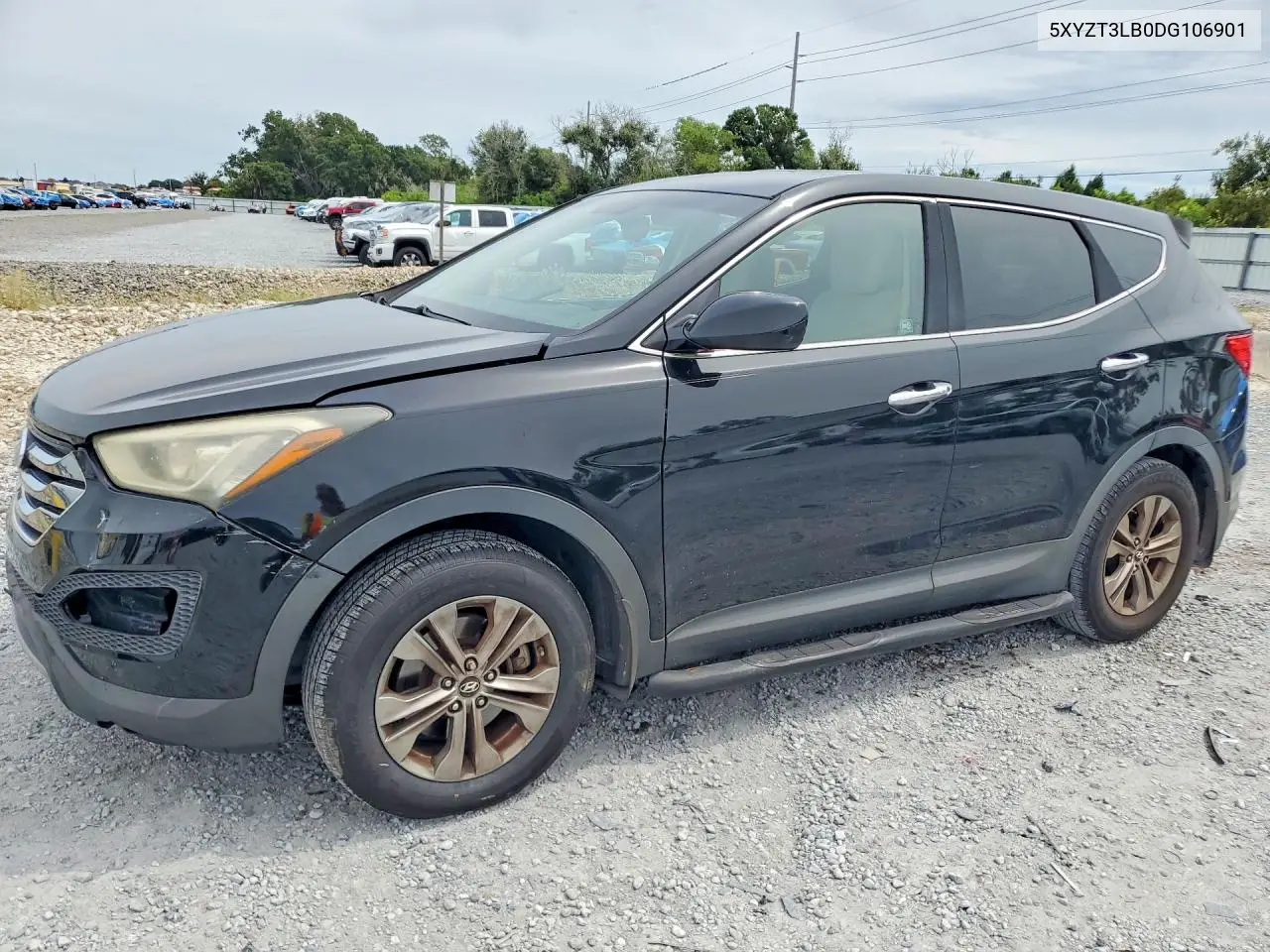 HYUNDAI SANTA FE 2013, VIN 5XYZT3LB0DG106901
