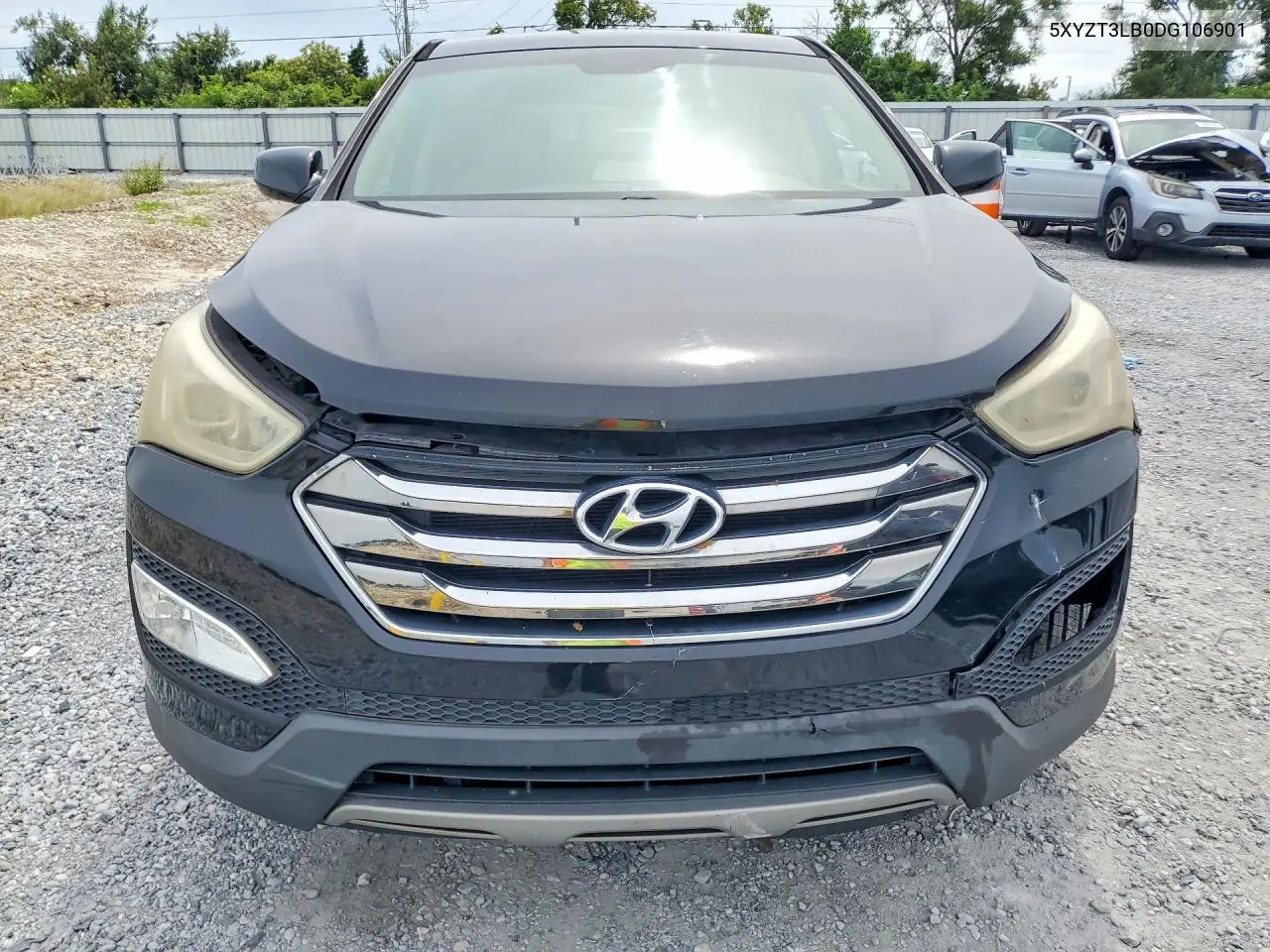 2013 HYUNDAI SANTA FE VIN 5XYZT3LB0DG106901 — фото 5