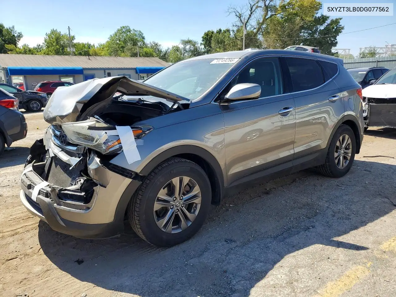 HYUNDAI SANTA FE 2013, VIN 5XYZT3LB0DG077562