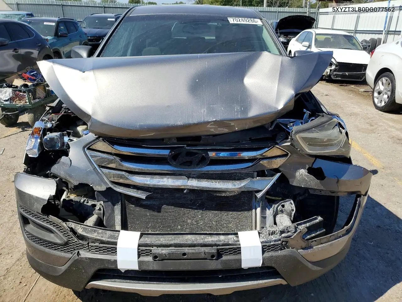 2013 HYUNDAI SANTA FE VIN 5XYZT3LB0DG077562 — фото 5