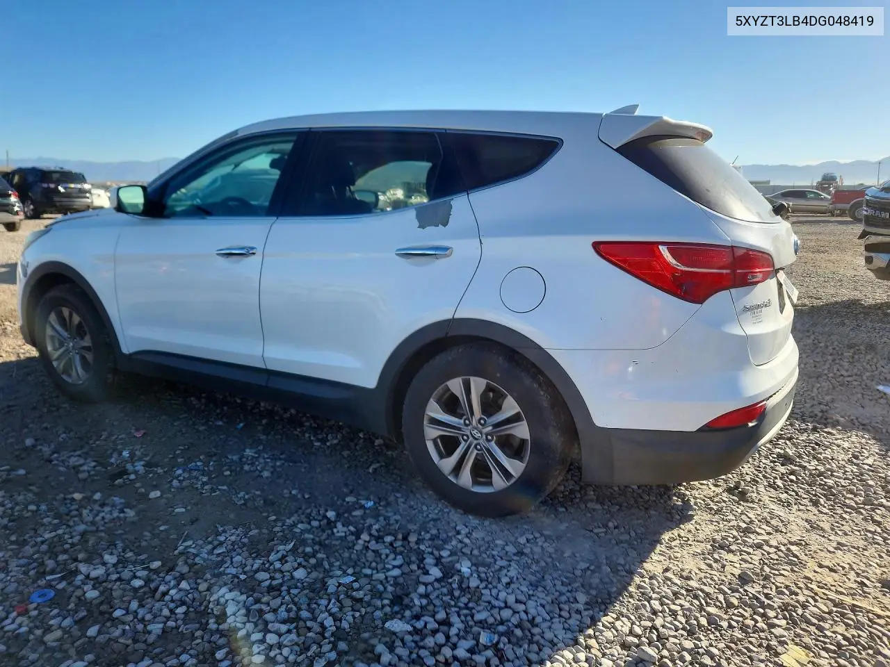 2013 HYUNDAI SANTA FE VIN 5XYZT3LB4DG048419 — фото 2