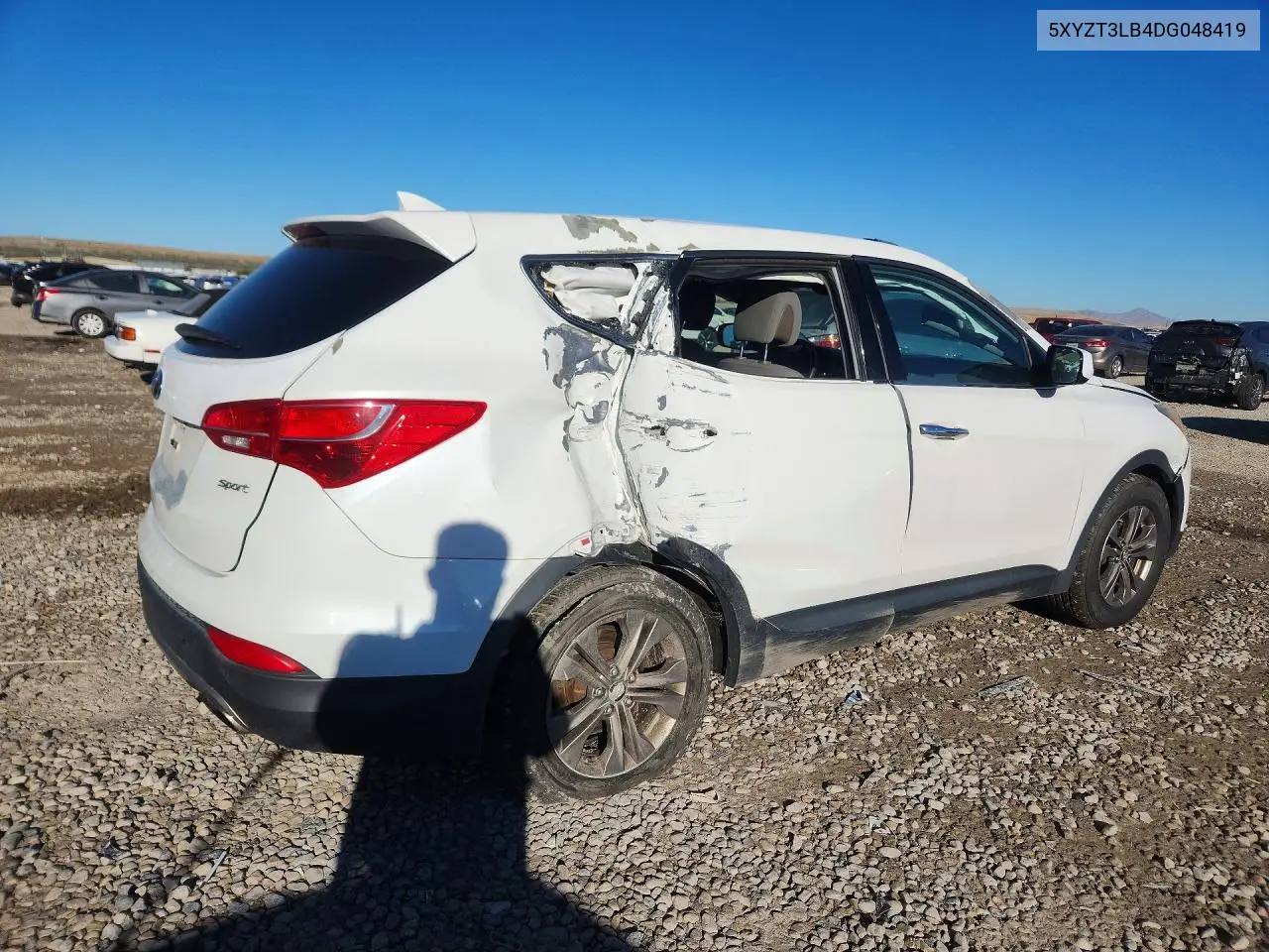2013 HYUNDAI SANTA FE VIN 5XYZT3LB4DG048419 — фото 3