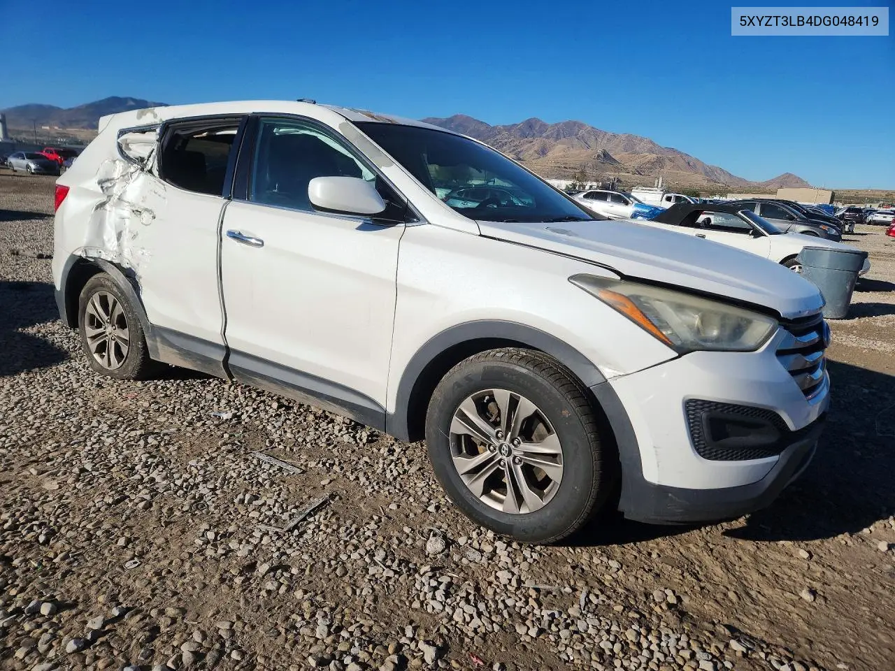 2013 HYUNDAI SANTA FE VIN 5XYZT3LB4DG048419 — фото 4