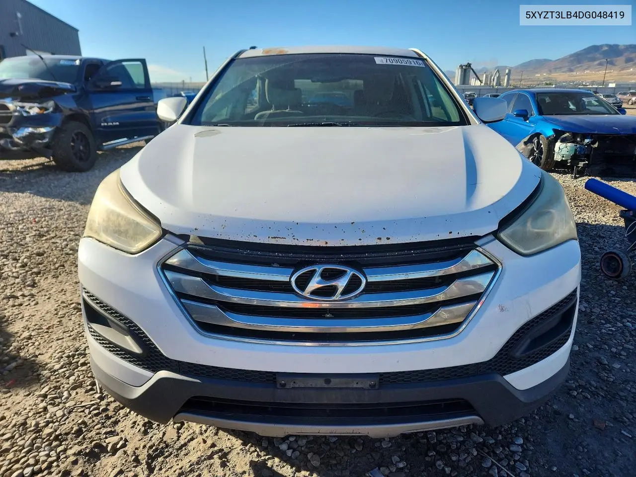 2013 HYUNDAI SANTA FE VIN 5XYZT3LB4DG048419 — фото 5