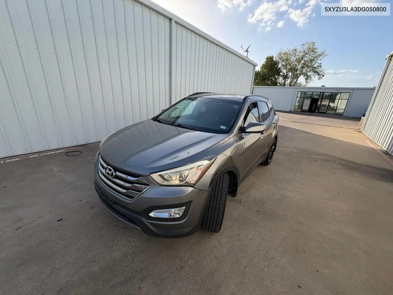 2013 HYUNDAI SANTA FE VIN 5XYZU3LA3DG050800 — фото 2