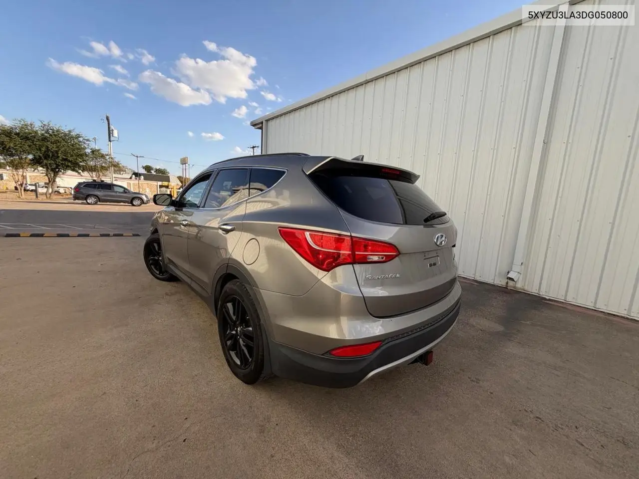 2013 HYUNDAI SANTA FE VIN 5XYZU3LA3DG050800 — фото 3
