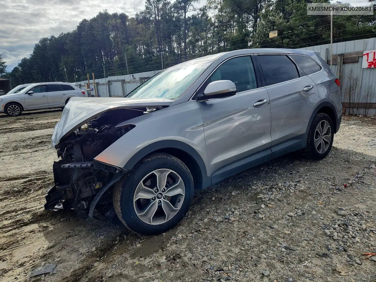 HYUNDAI SANTA FE 2013, VIN KM8SMDHFXDU020683