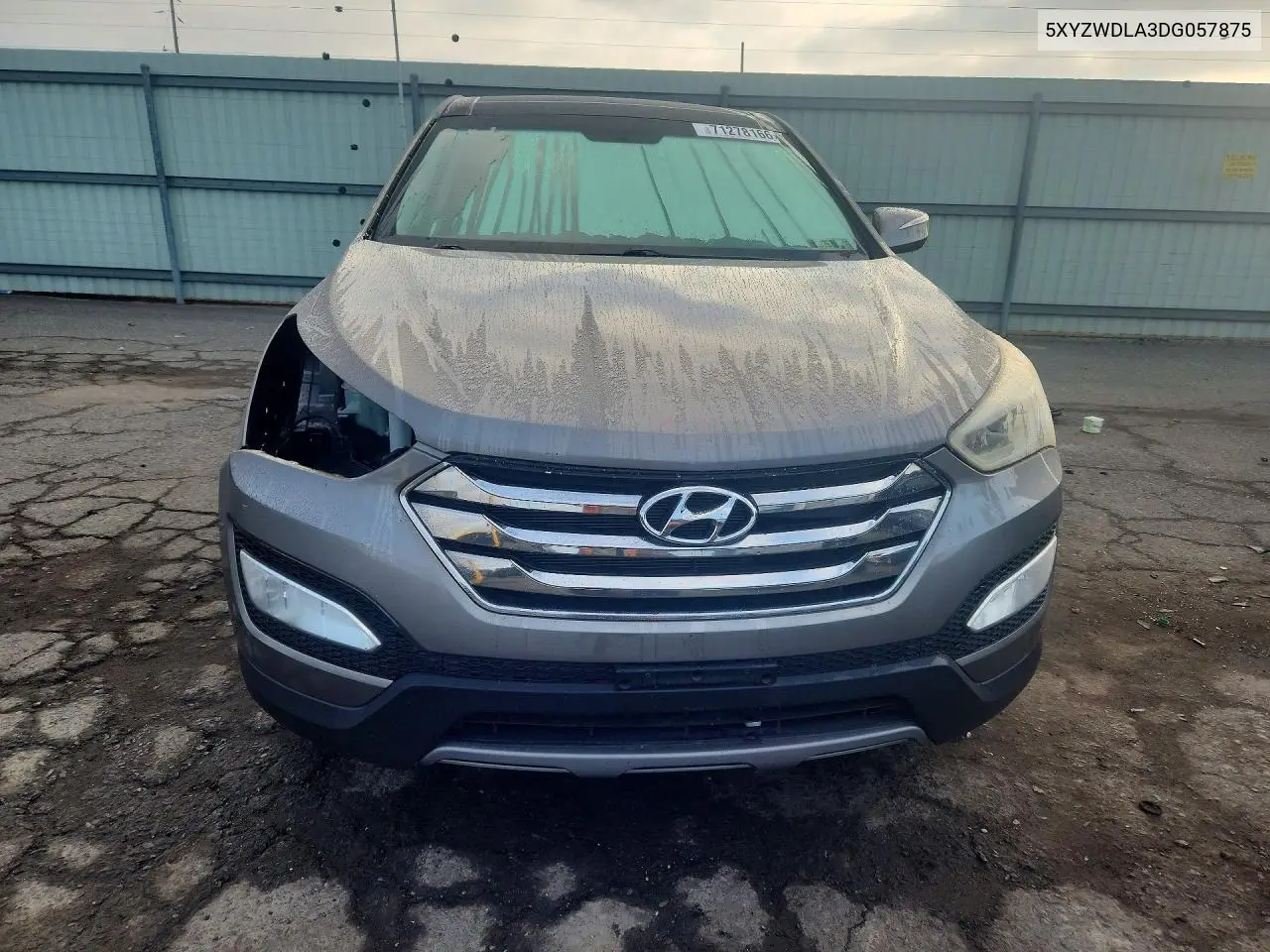 2013 HYUNDAI SANTA FE VIN 5XYZWDLA3DG057875 — фото 5