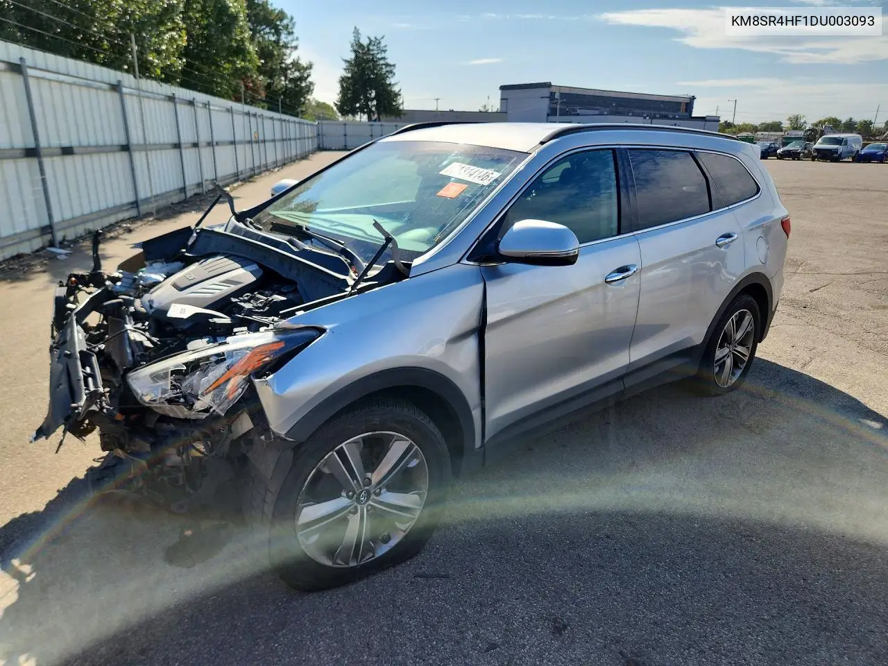 HYUNDAI SANTA FE 2013, VIN KM8SR4HF1DU003093