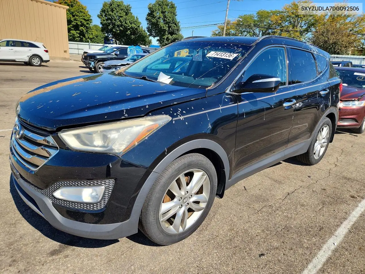 HYUNDAI SANTA FE 2013, VIN 5XYZUDLA7DG092506