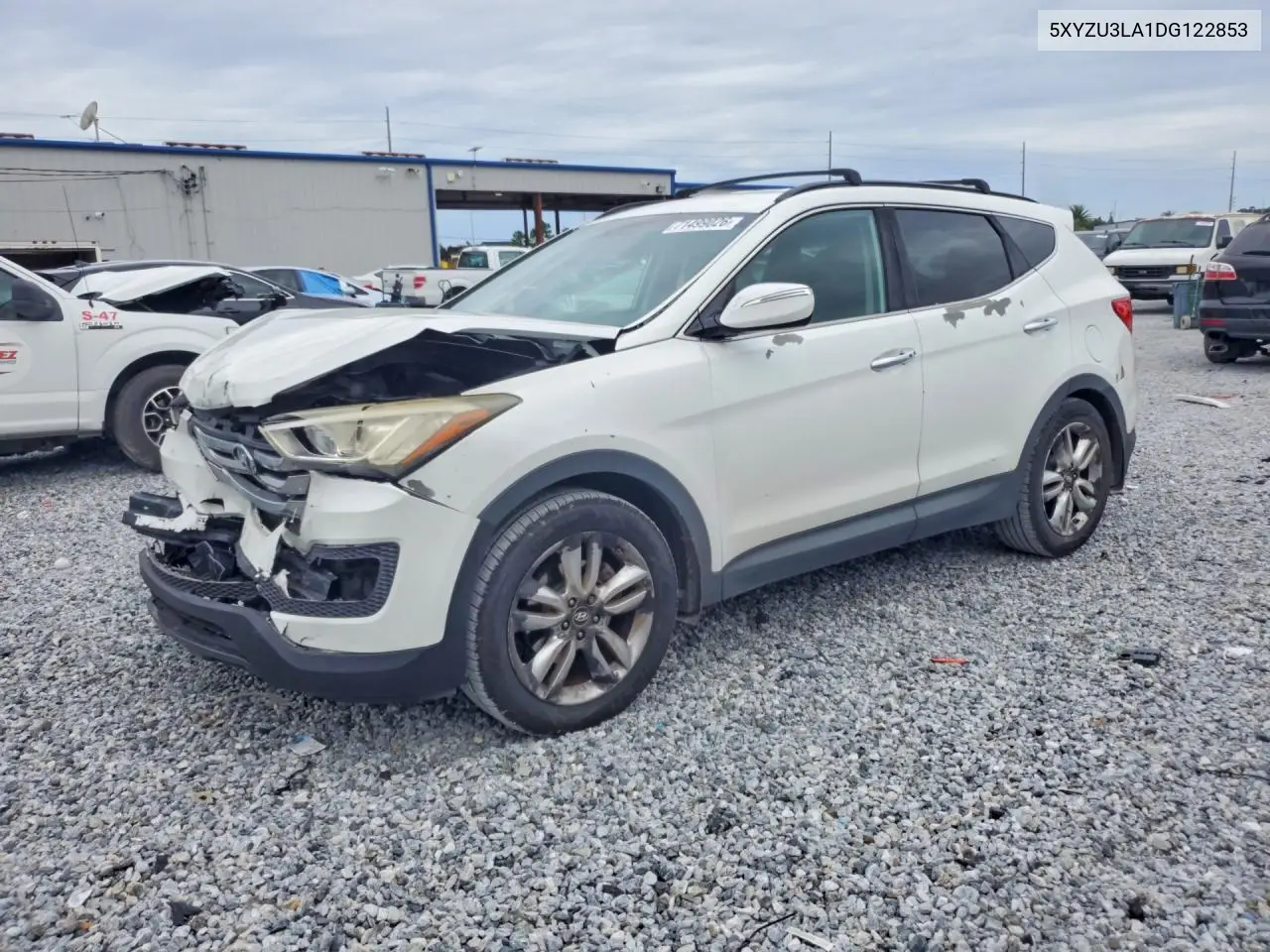 HYUNDAI SANTA FE 2013, VIN 5XYZU3LA1DG122853