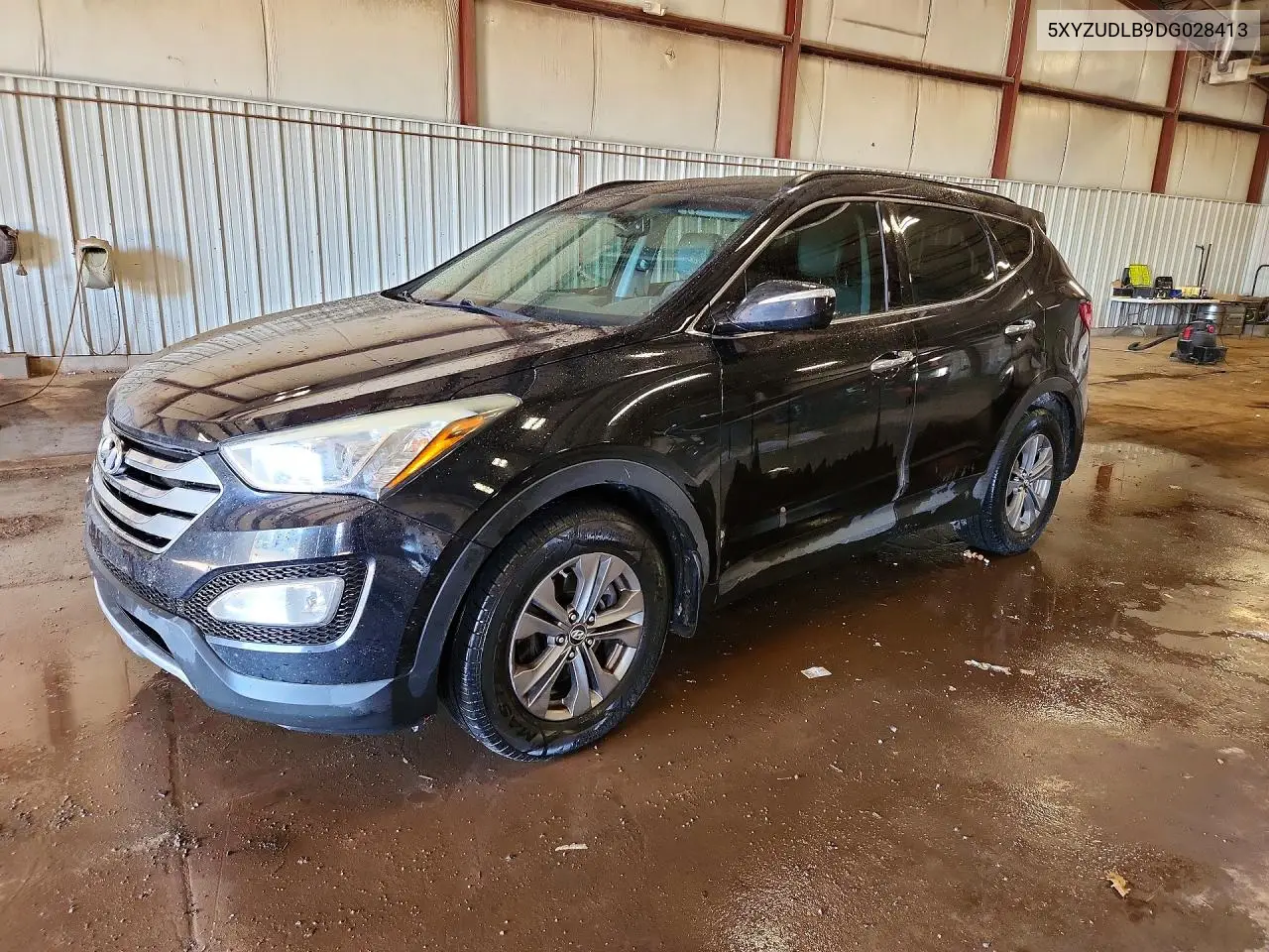 HYUNDAI SANTA FE 2013, VIN 5XYZUDLB9DG028413