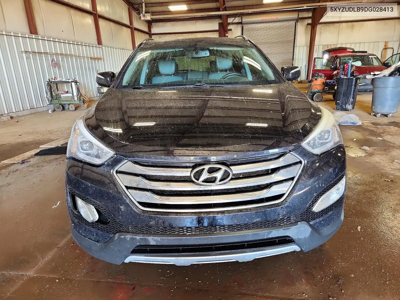 2013 HYUNDAI SANTA FE VIN 5XYZUDLB9DG028413 — фото 5