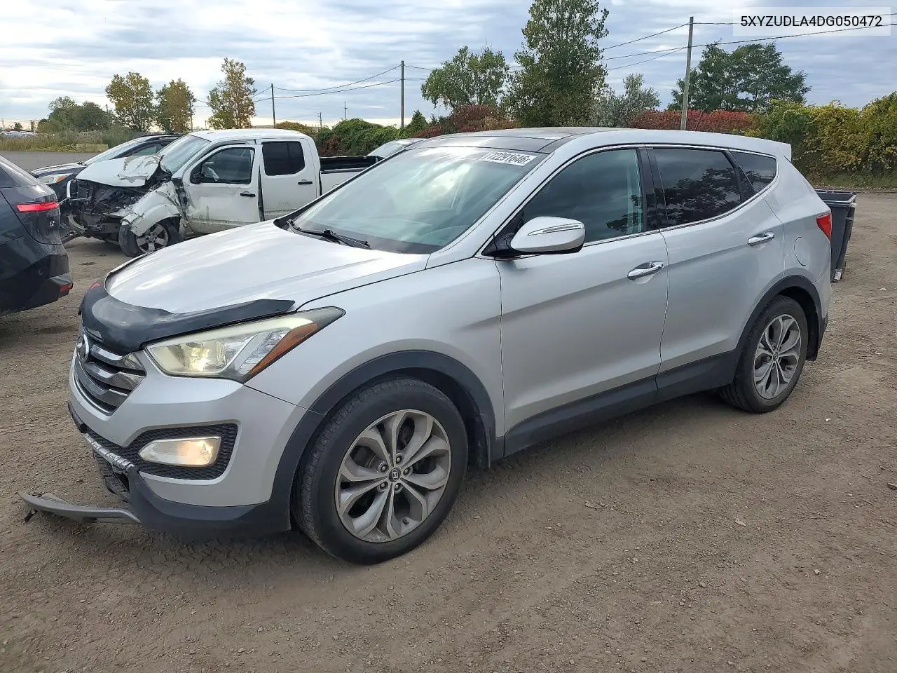 HYUNDAI SANTA FE 2013, VIN 5XYZUDLA4DG050472