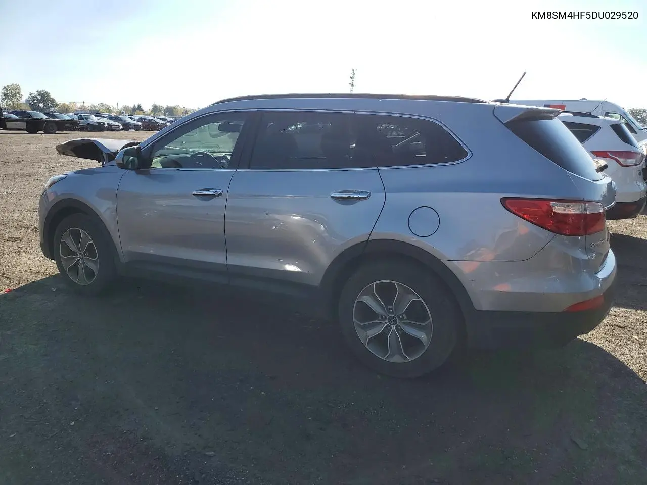 2013 HYUNDAI SANTA FE VIN KM8SM4HF5DU029520 — фото 2