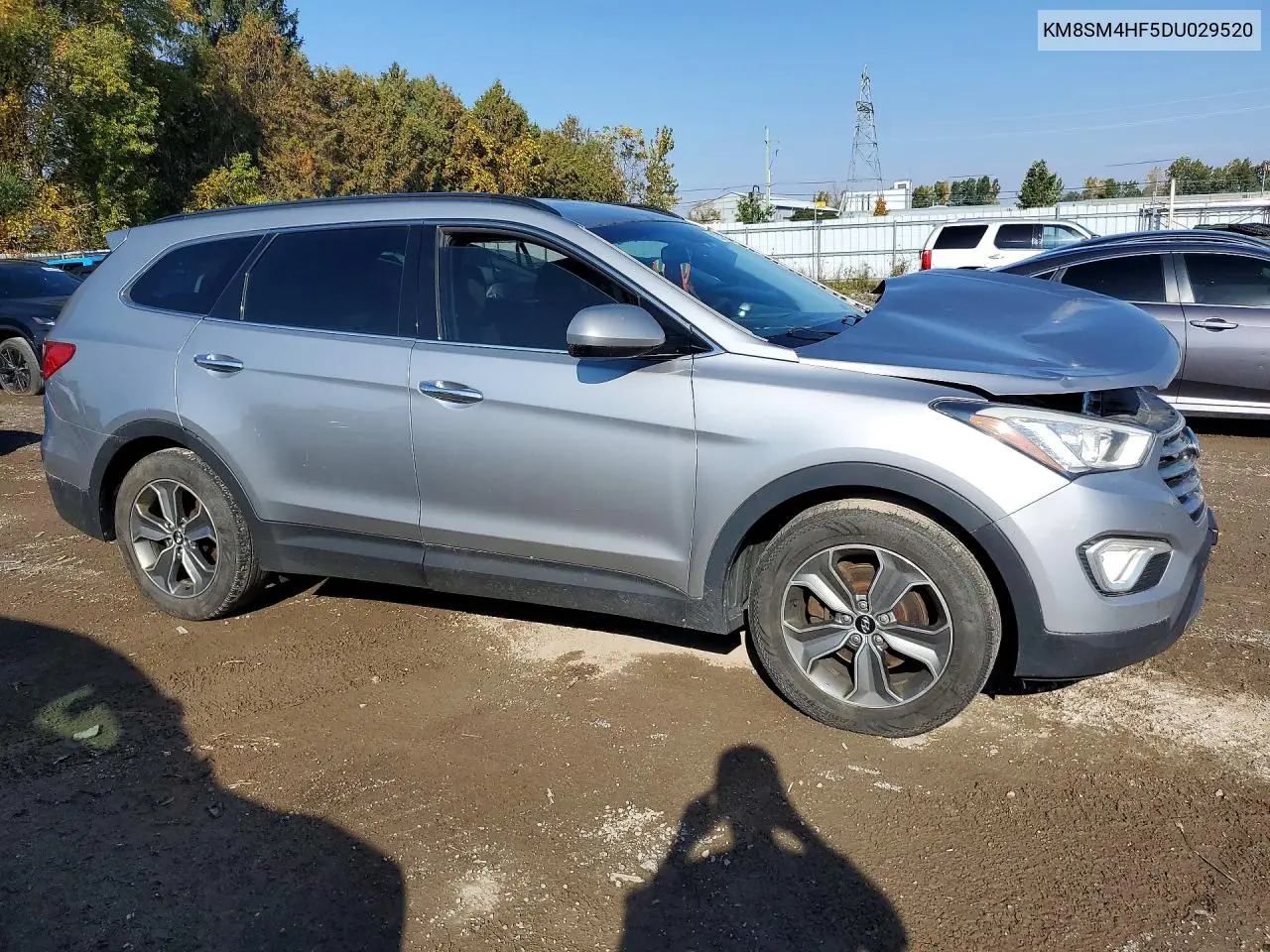 2013 HYUNDAI SANTA FE VIN KM8SM4HF5DU029520 — фото 4