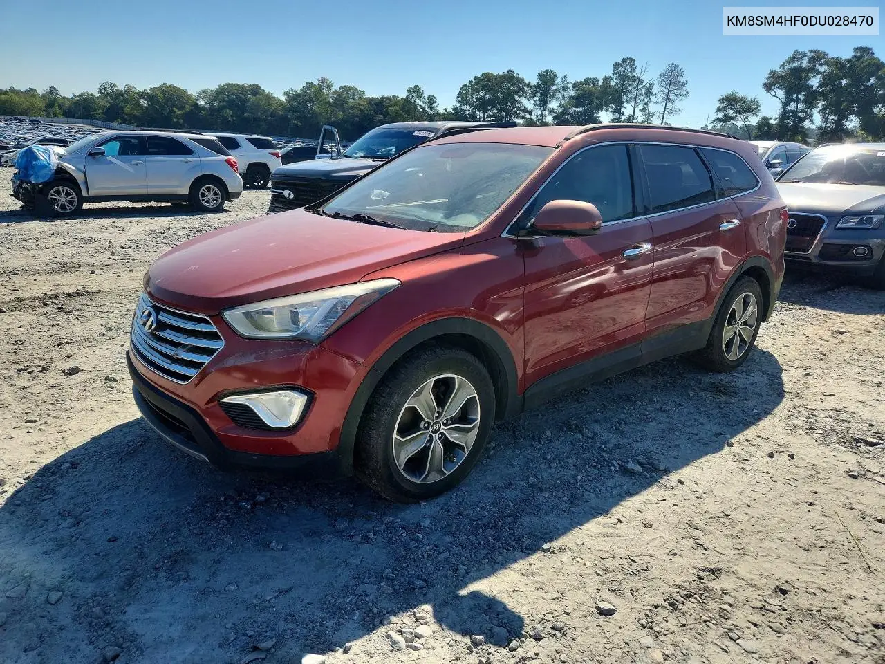 HYUNDAI SANTA FE 2013, VIN KM8SM4HF0DU028470