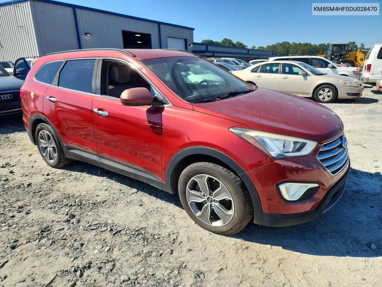 2013 HYUNDAI SANTA FE VIN KM8SM4HF0DU028470 — фото 4