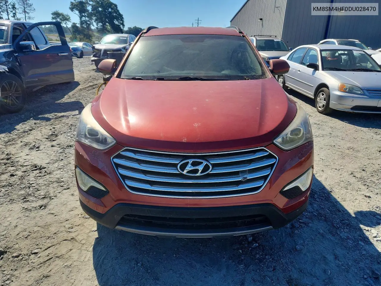 2013 HYUNDAI SANTA FE VIN KM8SM4HF0DU028470 — фото 5