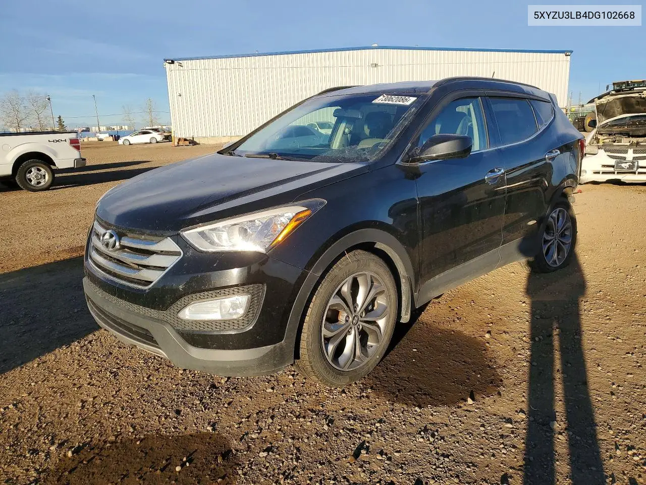 HYUNDAI SANTA FE 2013, VIN 5XYZU3LB4DG102668