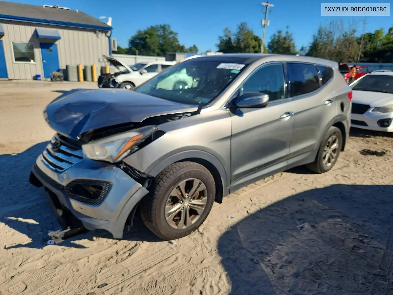 HYUNDAI SANTA FE 2013, VIN 5XYZUDLB0DG018580