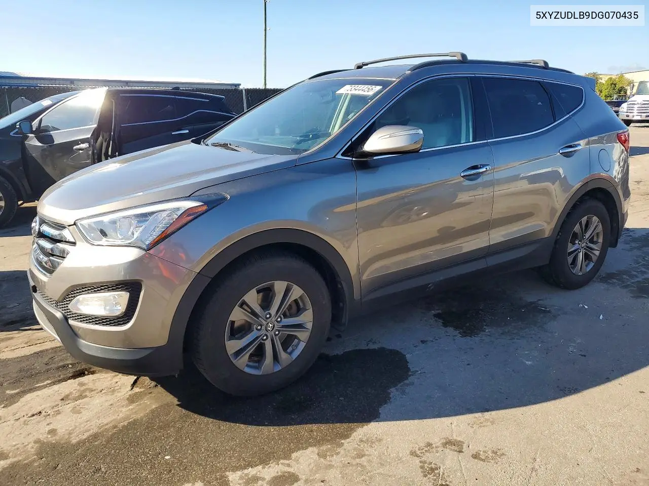 HYUNDAI SANTA FE 2013, VIN 5XYZUDLB9DG070435