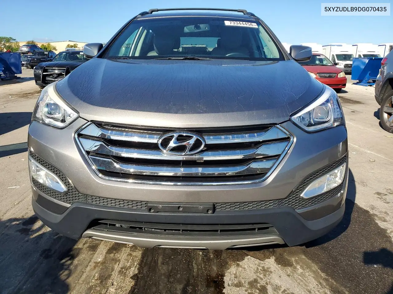2013 HYUNDAI SANTA FE VIN 5XYZUDLB9DG070435 — фото 5