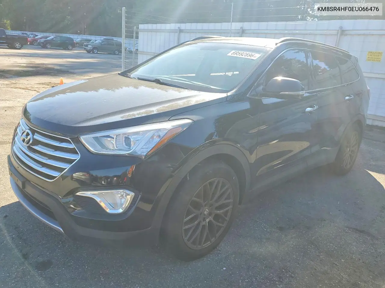 HYUNDAI SANTA FE 2014, VIN KM8SR4HF0EU066476