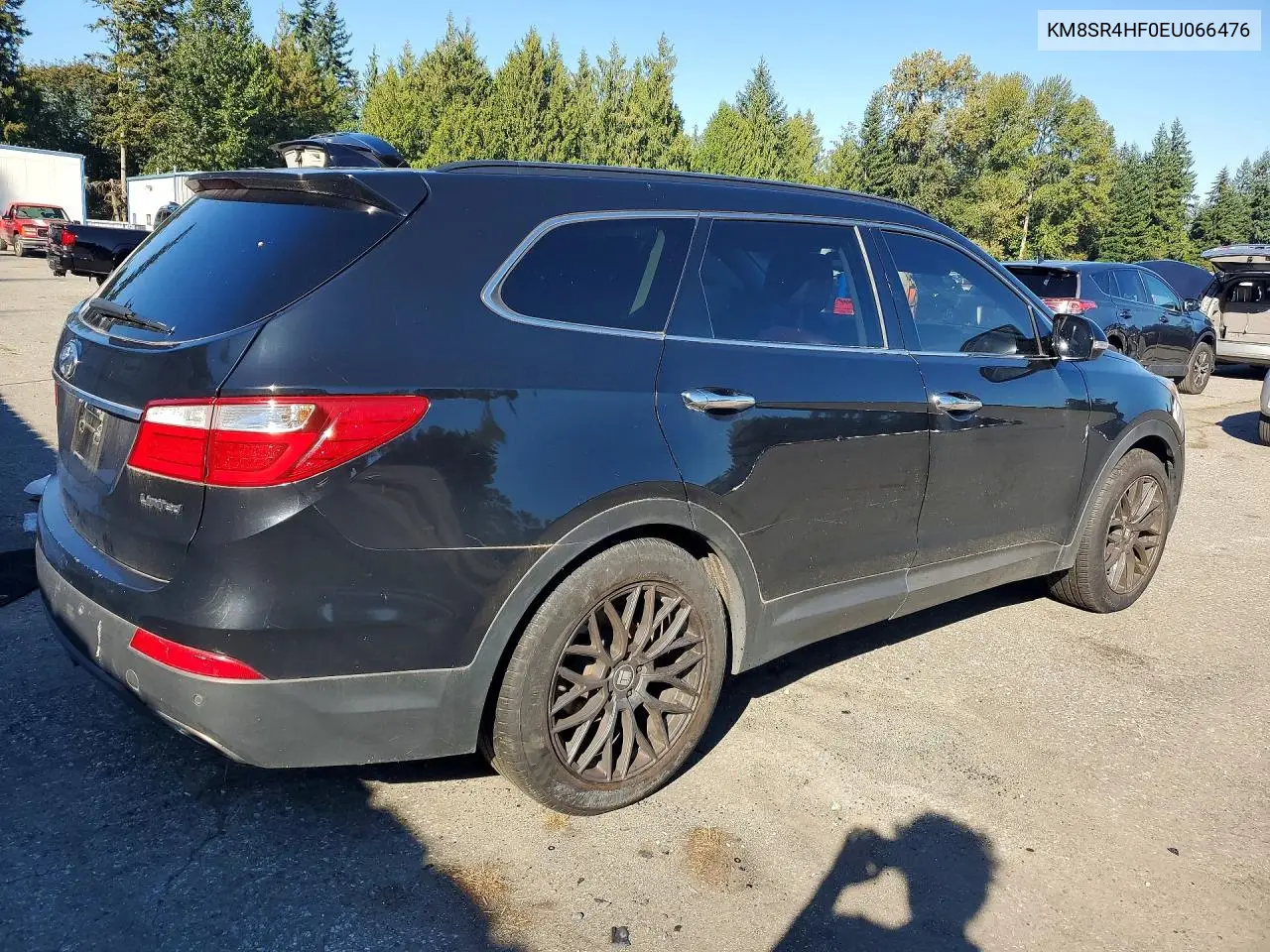 2014 HYUNDAI SANTA FE VIN KM8SR4HF0EU066476 — фото 3