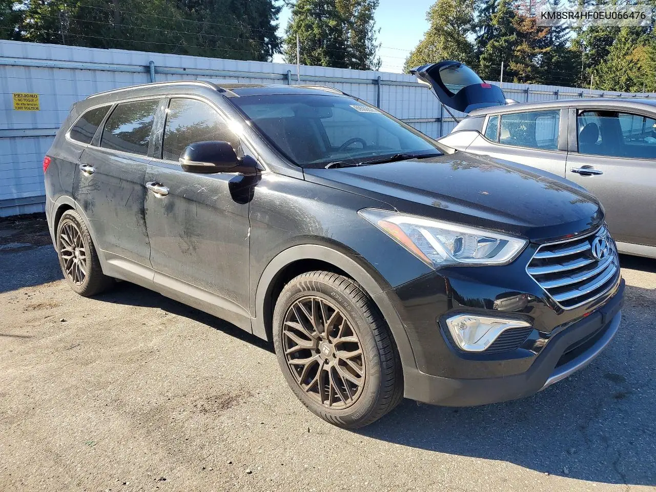 2014 HYUNDAI SANTA FE VIN KM8SR4HF0EU066476 — фото 4