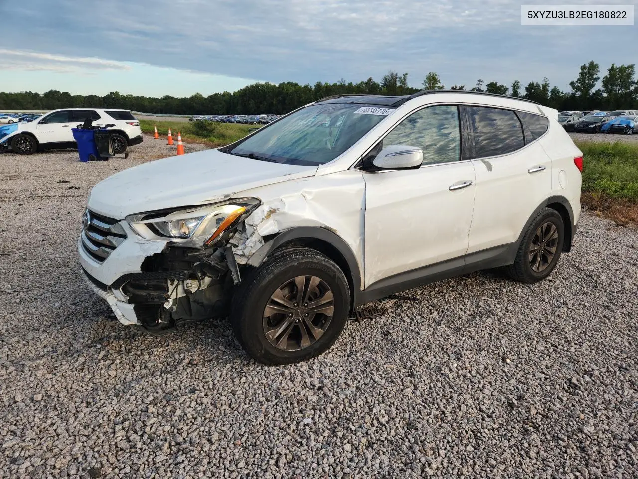 HYUNDAI SANTA FE 2014, VIN 5XYZU3LB2EG180822