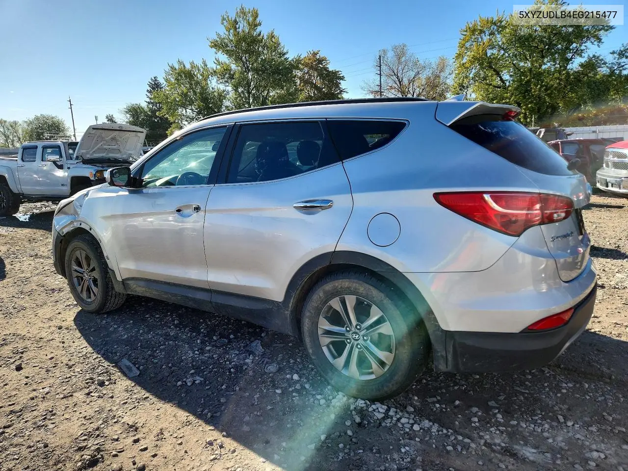 2014 HYUNDAI SANTA FE VIN 5XYZUDLB4EG215477 — фото 2