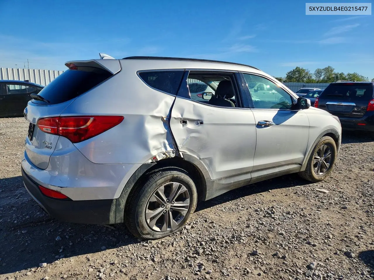 2014 HYUNDAI SANTA FE VIN 5XYZUDLB4EG215477 — фото 3
