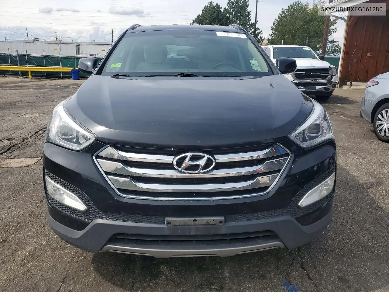 2014 HYUNDAI SANTA FE VIN 5XYZUDLBXEG161280 — фото 5