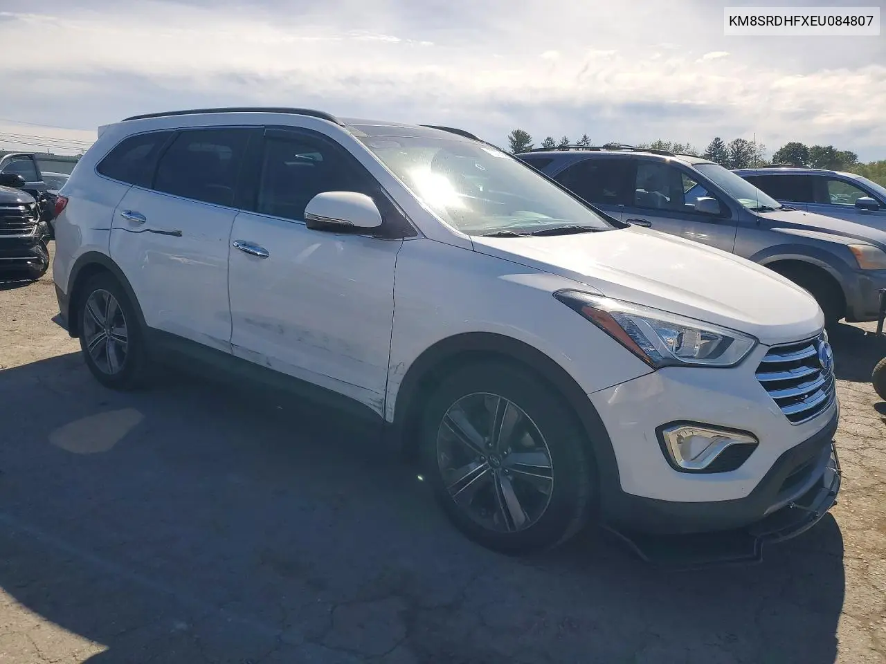 2014 HYUNDAI SANTA FE VIN KM8SRDHFXEU084807 — фото 4