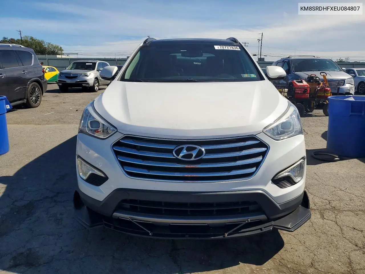 2014 HYUNDAI SANTA FE VIN KM8SRDHFXEU084807 — фото 5