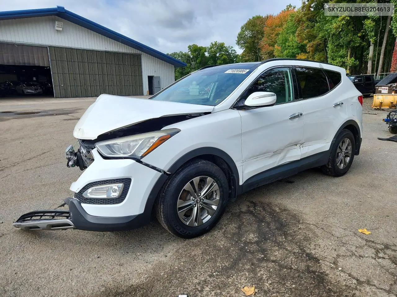 HYUNDAI SANTA FE 2014, VIN 5XYZUDLB8EG204613
