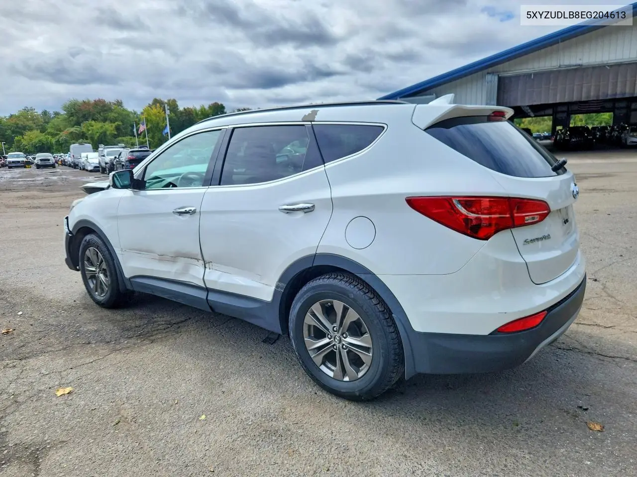 2014 HYUNDAI SANTA FE VIN 5XYZUDLB8EG204613 — фото 2