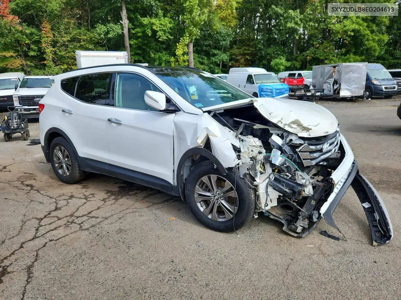 2014 HYUNDAI SANTA FE VIN 5XYZUDLB8EG204613 — фото 4