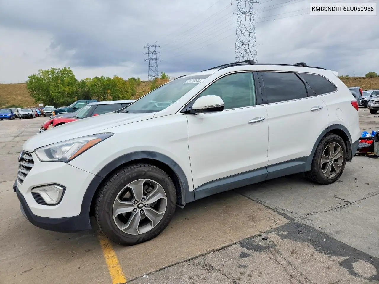 HYUNDAI SANTA FE 2014, VIN KM8SNDHF6EU050956