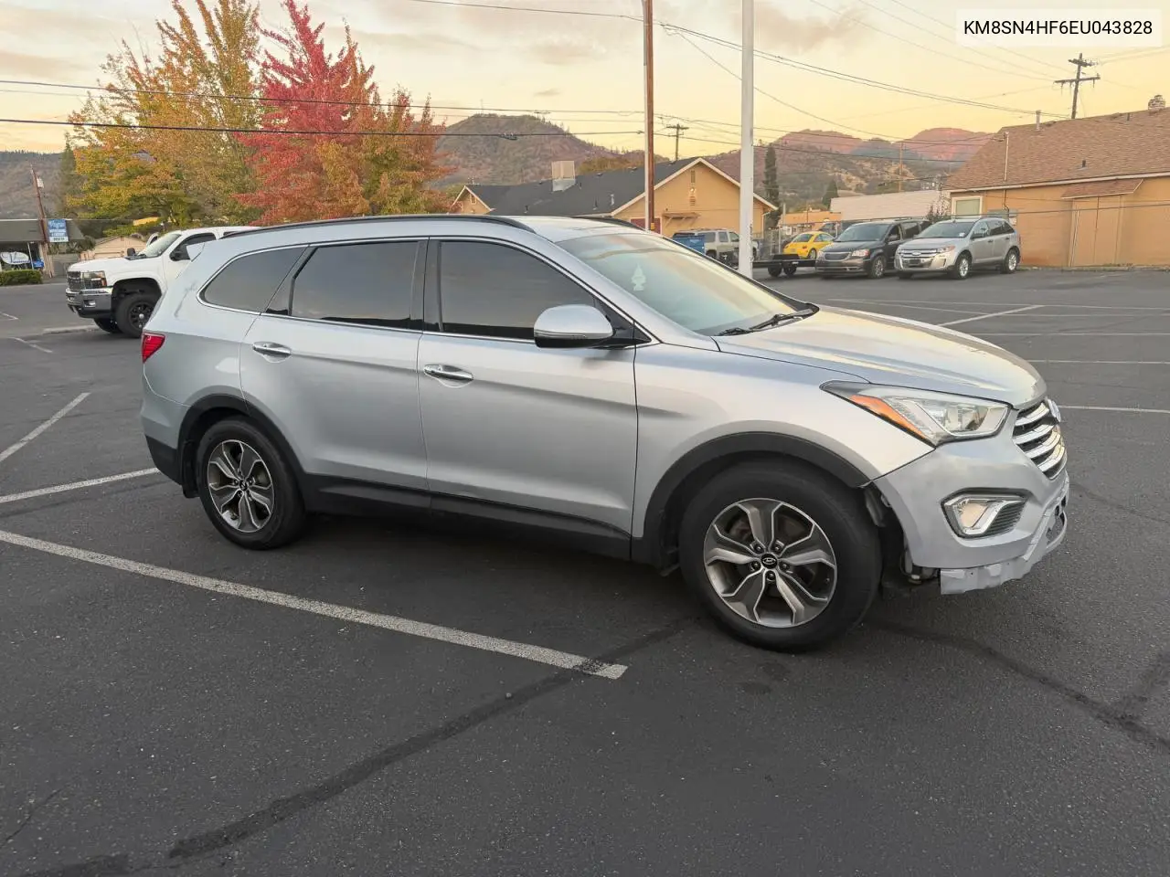 HYUNDAI SANTA FE 2014, VIN KM8SN4HF6EU043828