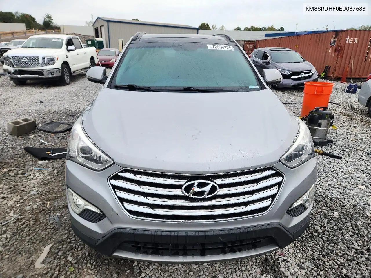 2014 HYUNDAI SANTA FE VIN KM8SRDHF0EU087683 — фото 5