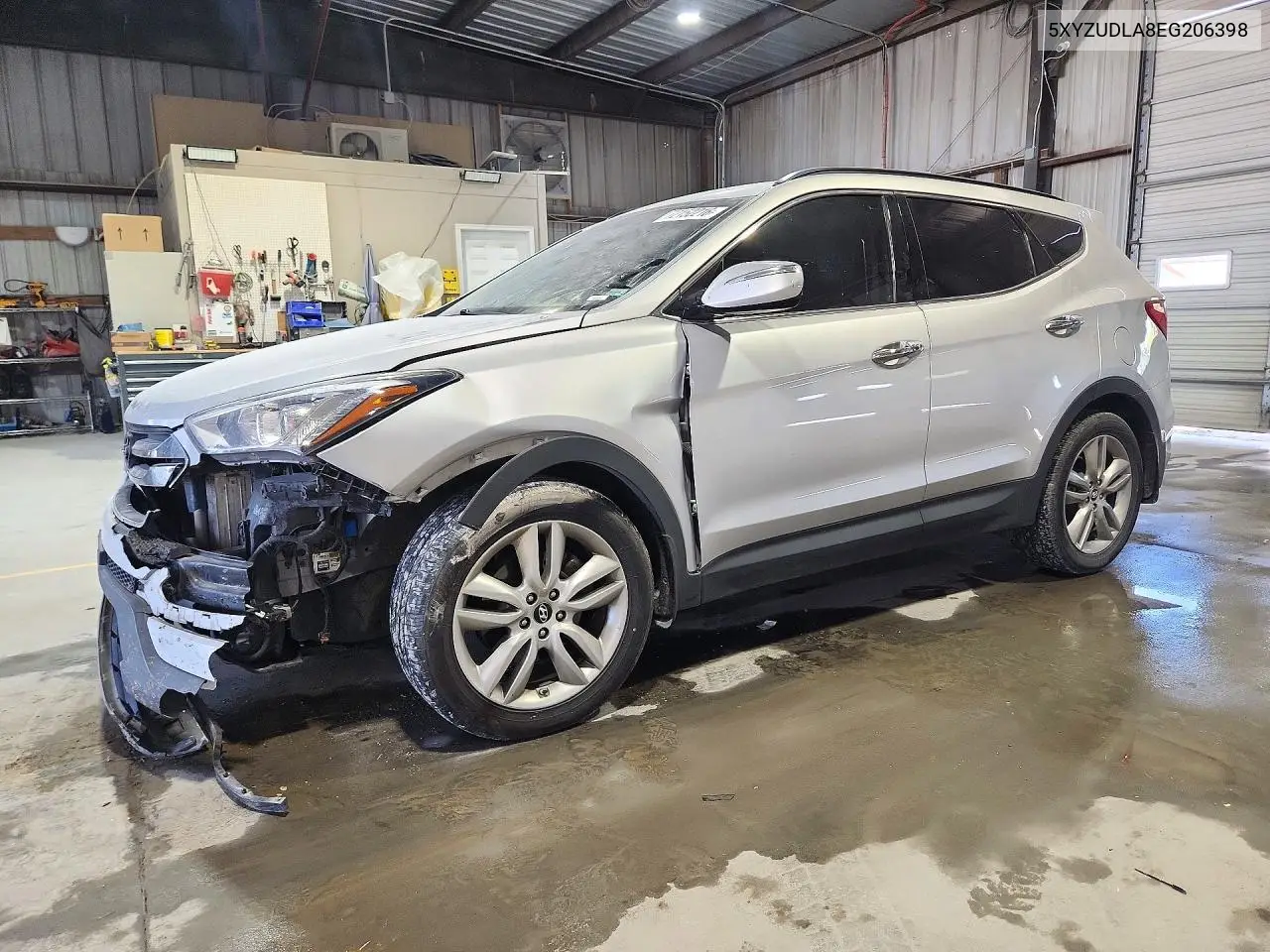 HYUNDAI SANTA FE 2014, VIN 5XYZUDLA8EG206398