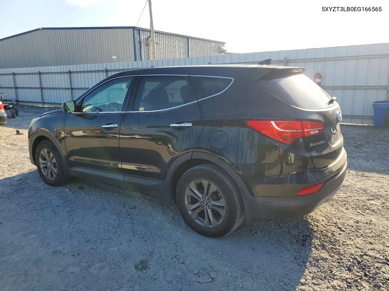 2014 HYUNDAI SANTA FE VIN 5XYZT3LB0EG166565 — фото 2