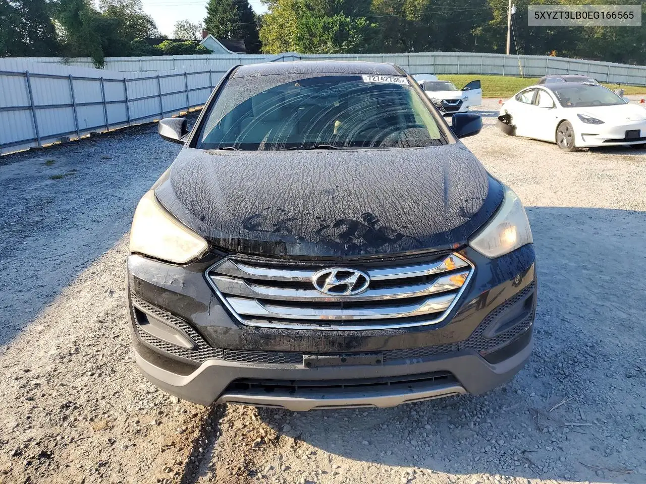 2014 HYUNDAI SANTA FE VIN 5XYZT3LB0EG166565 — фото 5